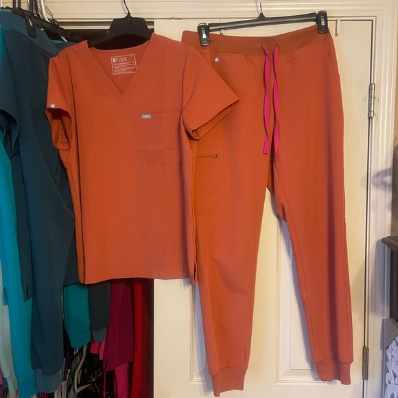 Figs Pants & Jumpsuits Figs Terracotta Poshmark